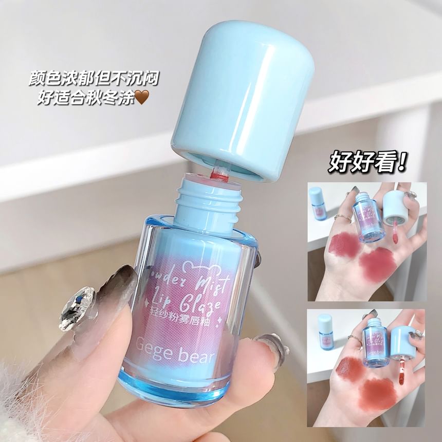 Gege Bear - Mist Lip Glaze - #01-#03