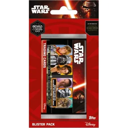 Topps Star Wars A Journey Blisterpack, 25 Karten + 1 limitierte Karte