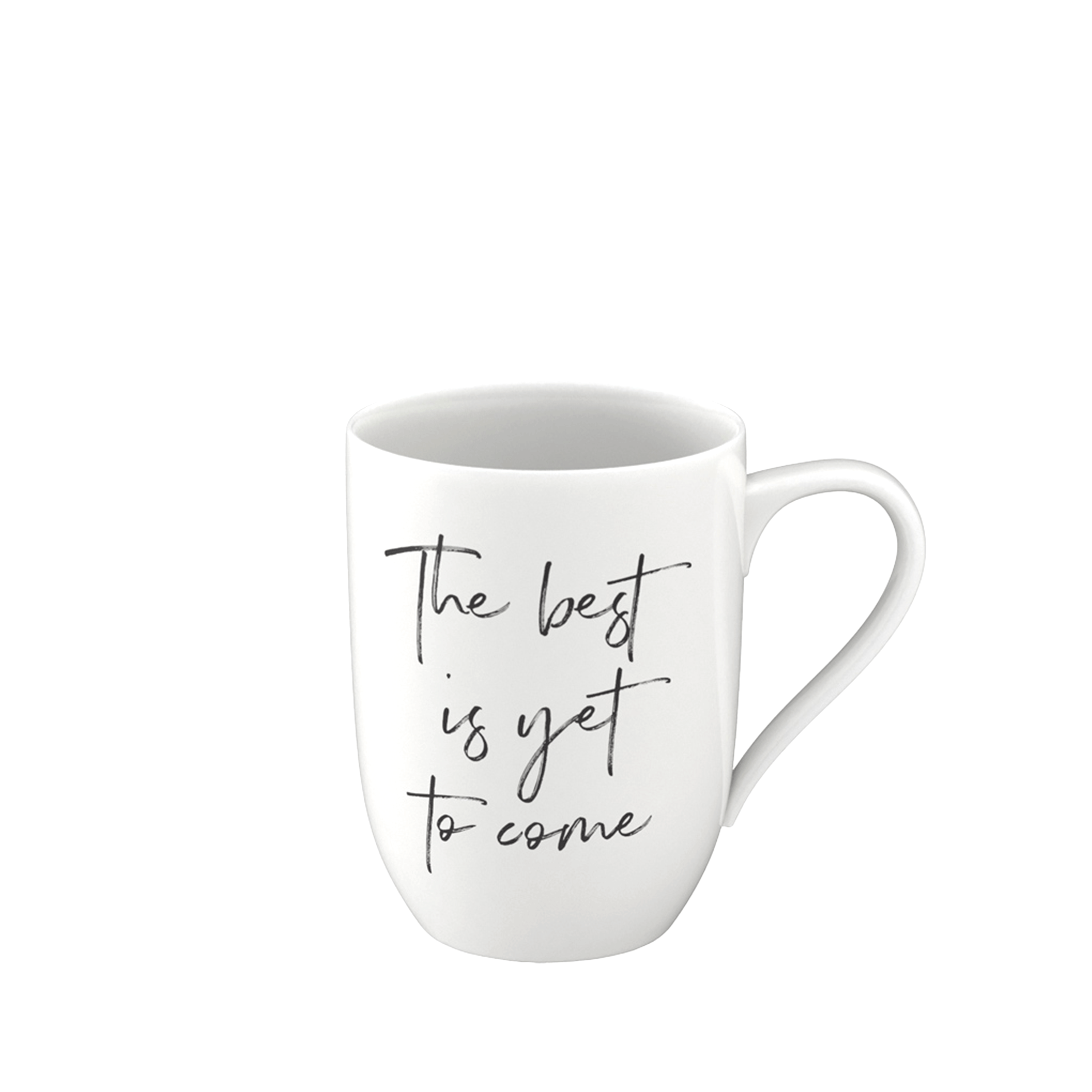 Statement Mug White, 9.9 oz, Premium Porcelain