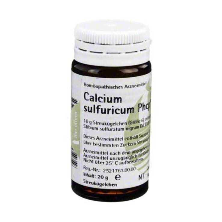 Calcium sulfuricum Phcp Globuli, 20 g