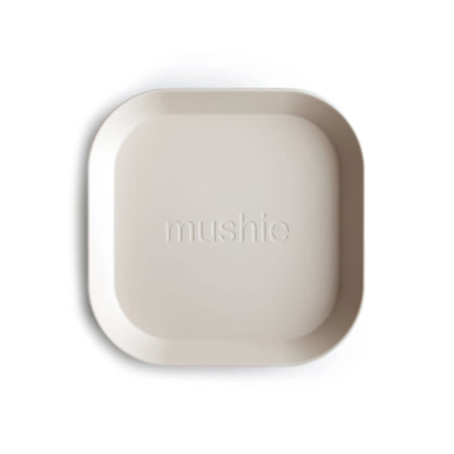 Mushie | Plates Square | Ivory
