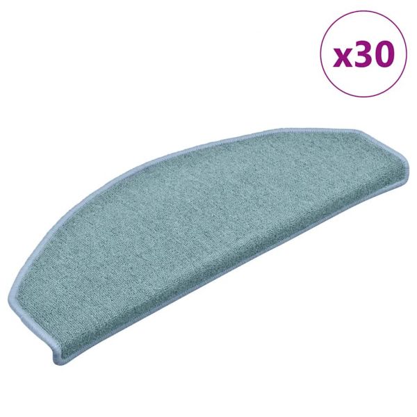Tapete vidaXL de Escada 30 Peças 65x24x4 cm Azul - 462326612