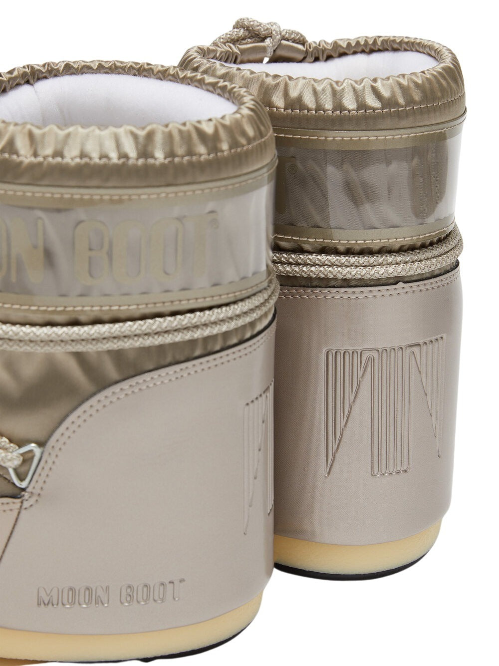 MOON BOOT  Icon Low Glance støvle - Platinum