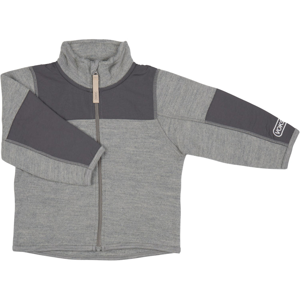 Køb Voksi® Melan Grey Wool Jakke Fleece