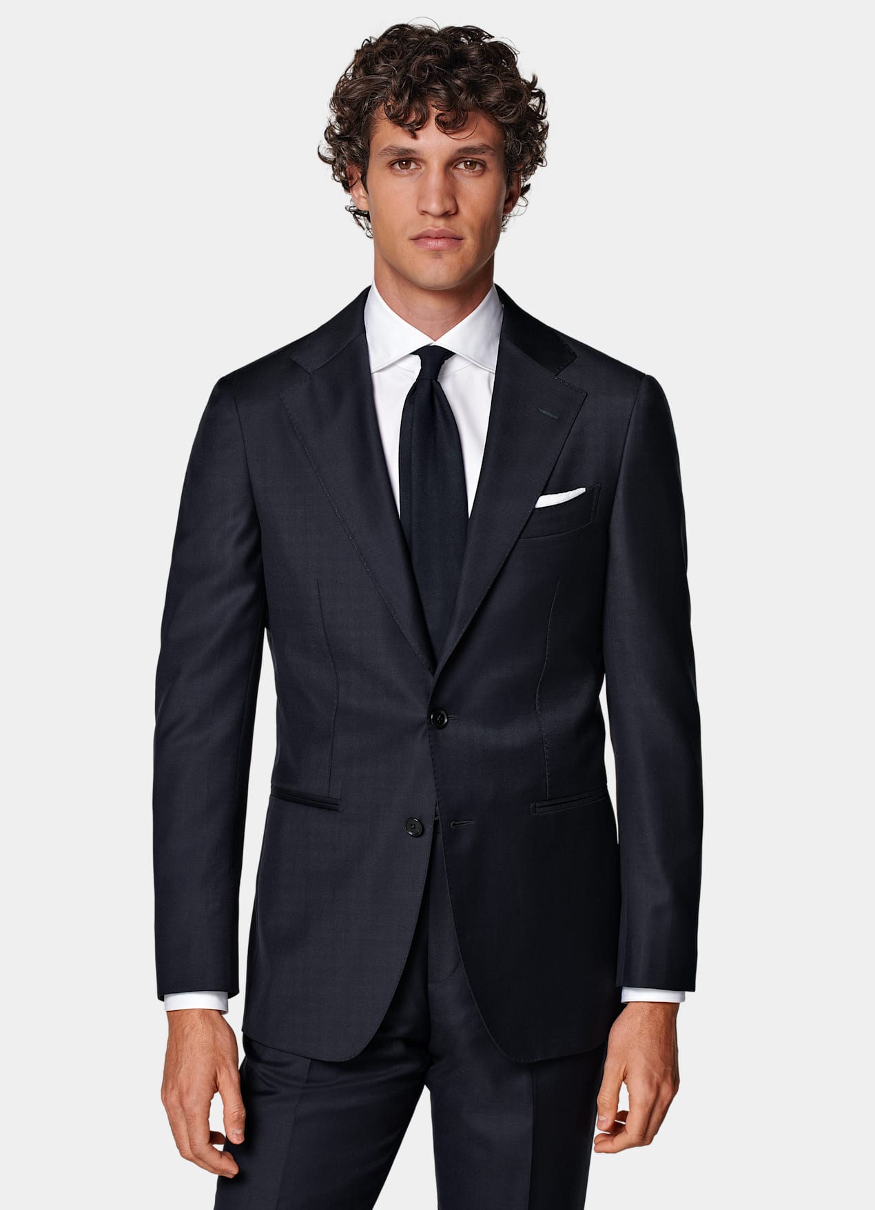 Costume Perennial Havana coupe Tailored bleu marine