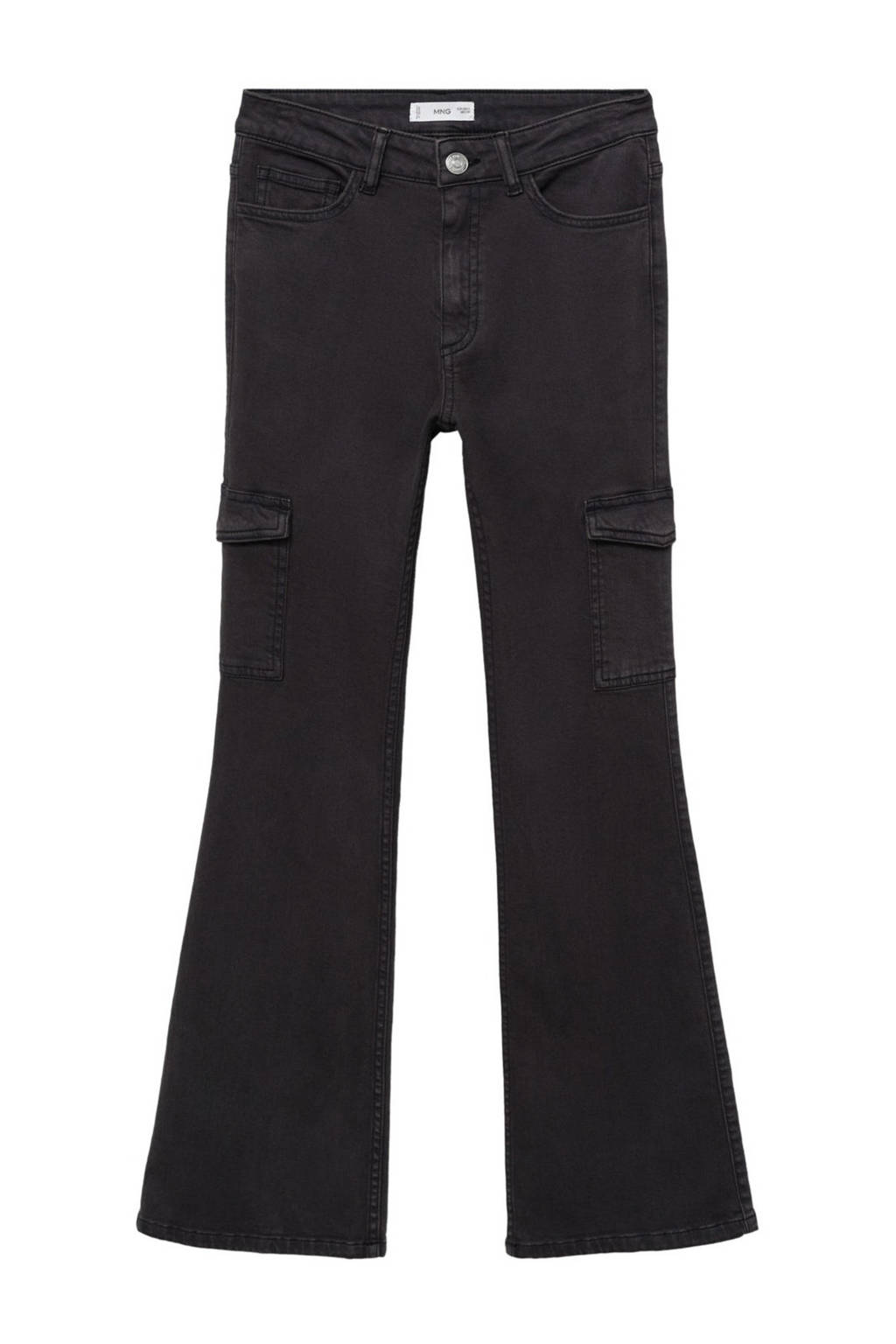 MANGO TEEN flared jeans changeant grijs