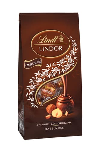 Lindt LINDOR Beutel Haselnuss