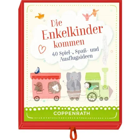 Coppenrath Verlag Die Enkelkinder kommen Beschäftigungskarten Fam. im Glück