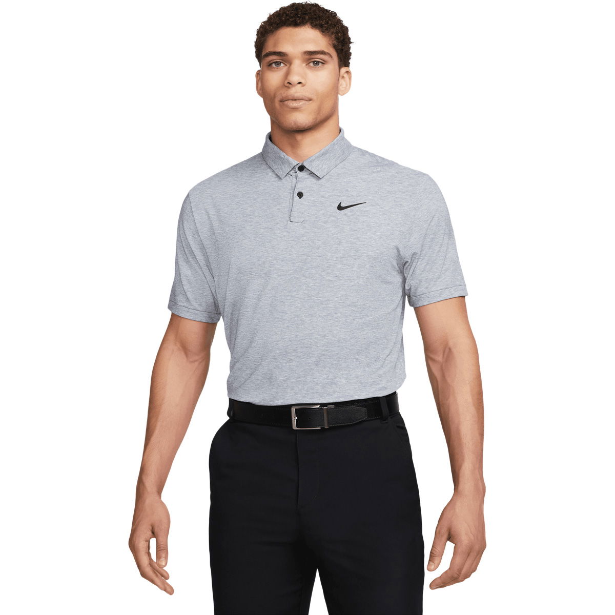 Nike Dri-FIT Tour Heather Golf Polo T-shirt Herre
