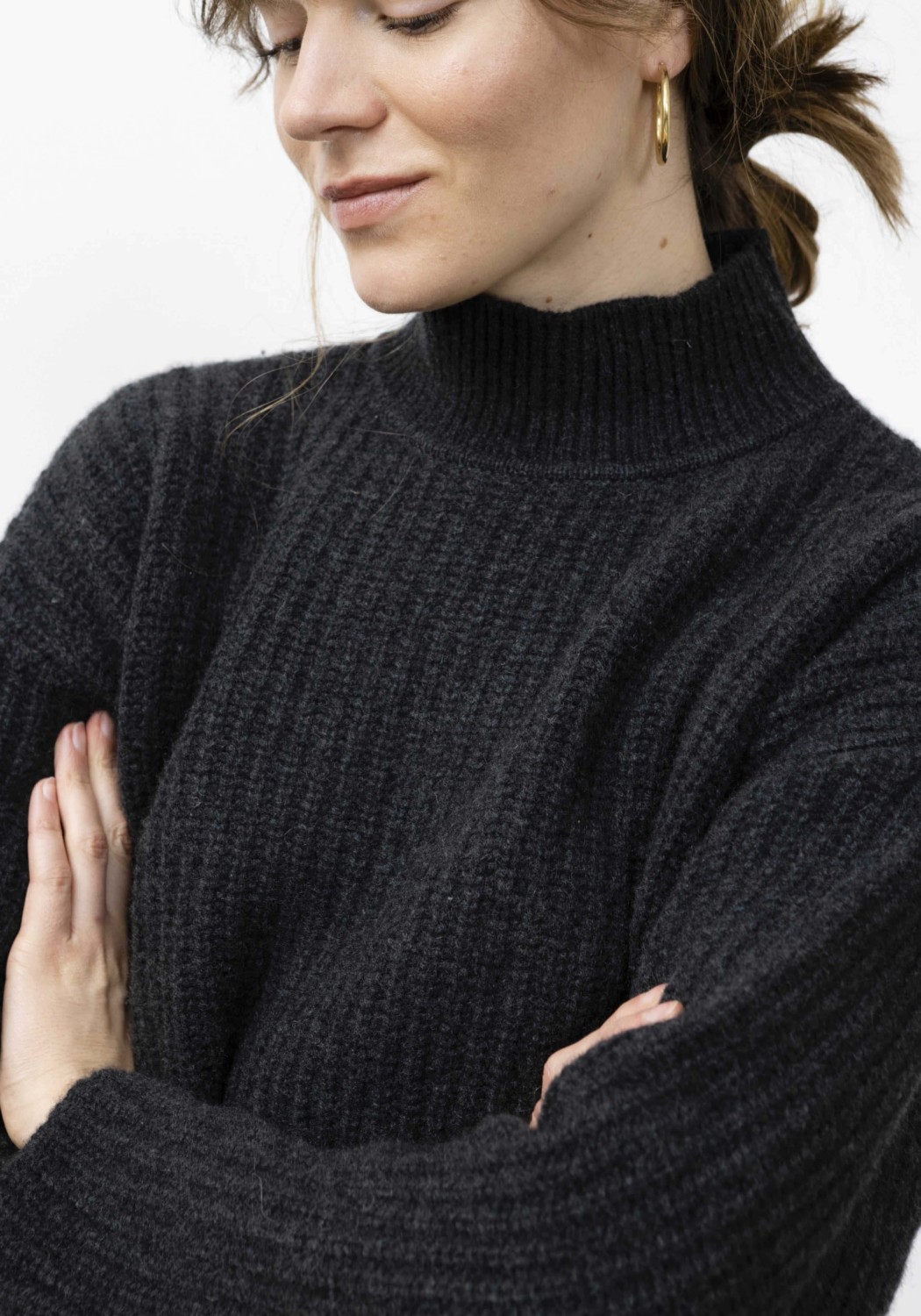 Jungle Folk Pullover Hanna Anthracite