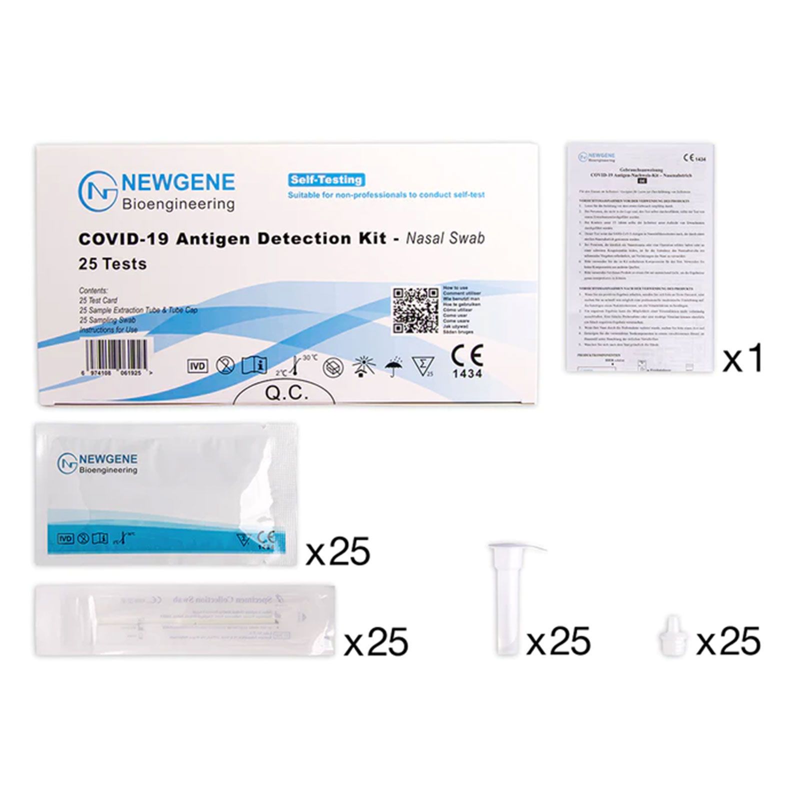NewGene Covid-19 Antigen Schnelltest - Laientest
