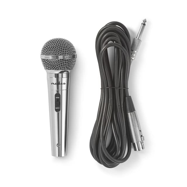 Nedis Mikrofon | Cardioid | Aftageligt kabel | 5.00 m | 80 Hz