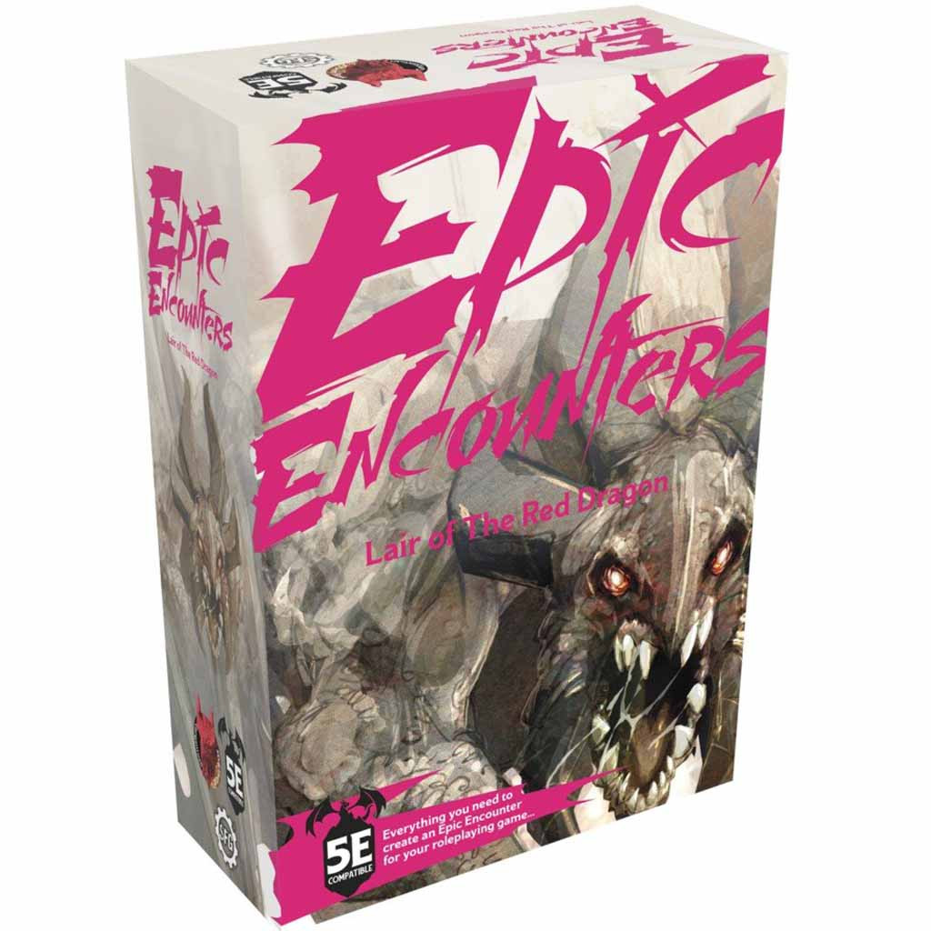 Epic Encounters - Lair of the Red Dragon (Anglais)