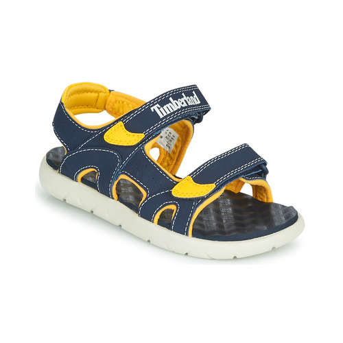Timberland - PERKINS ROW 2-STRAP - Bleu / Jaune