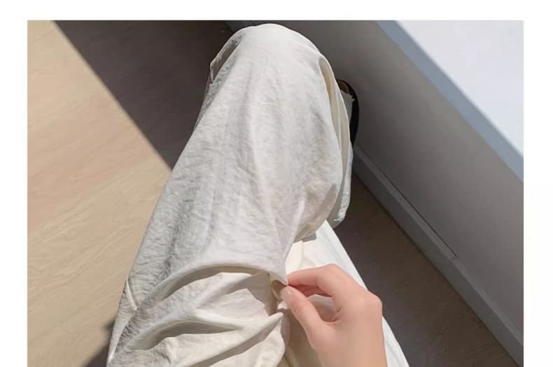 Woohan - Elastische tailleband met wijde pijpen (verschillende ontwerpen)