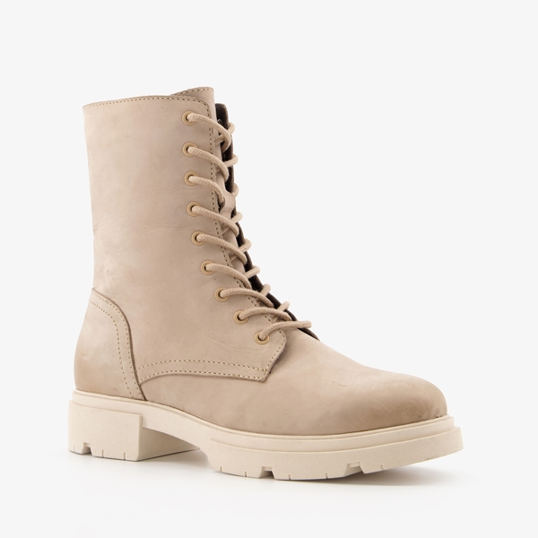 Harper leren dames veterboots