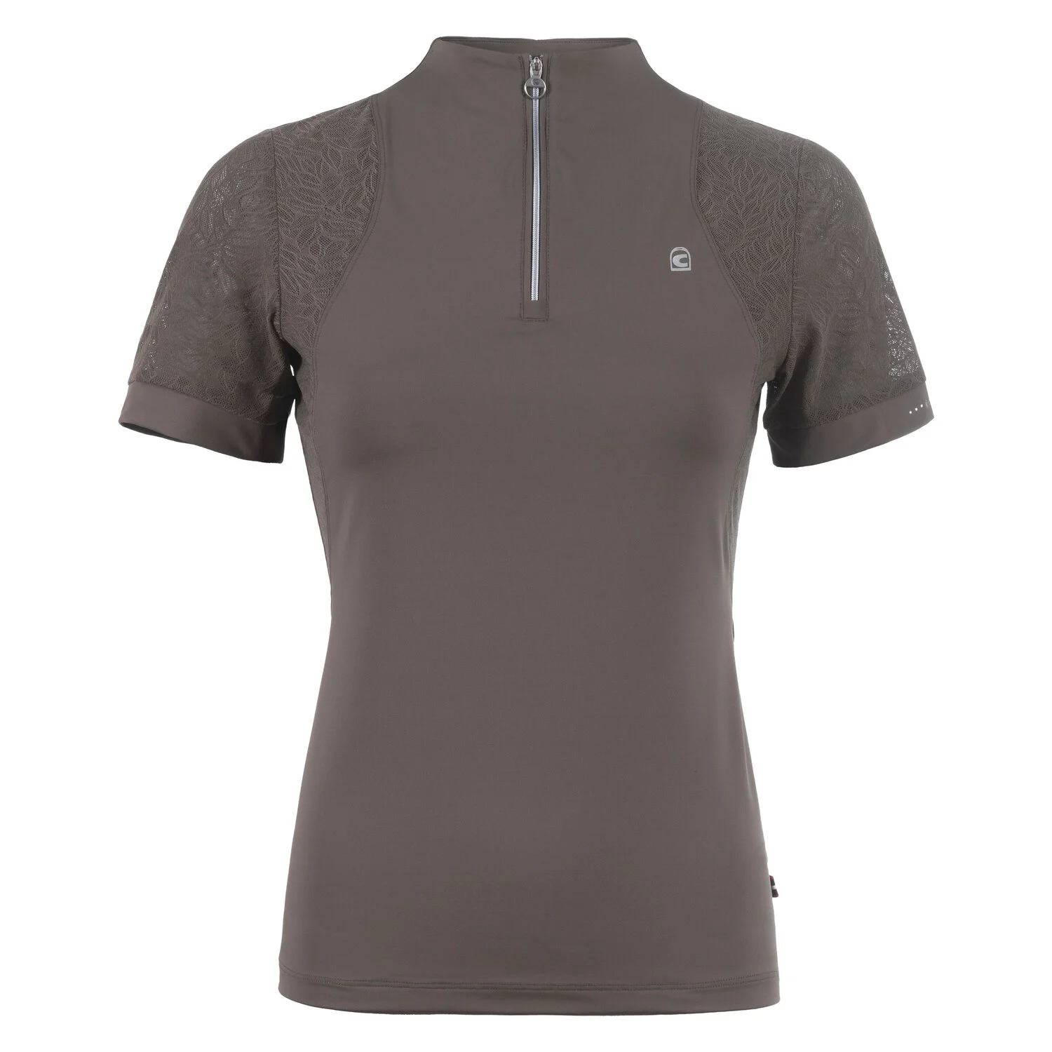 Cavallo Trainingsshirt CAVAL LACE HALFZIP SHIRT - sepia olive