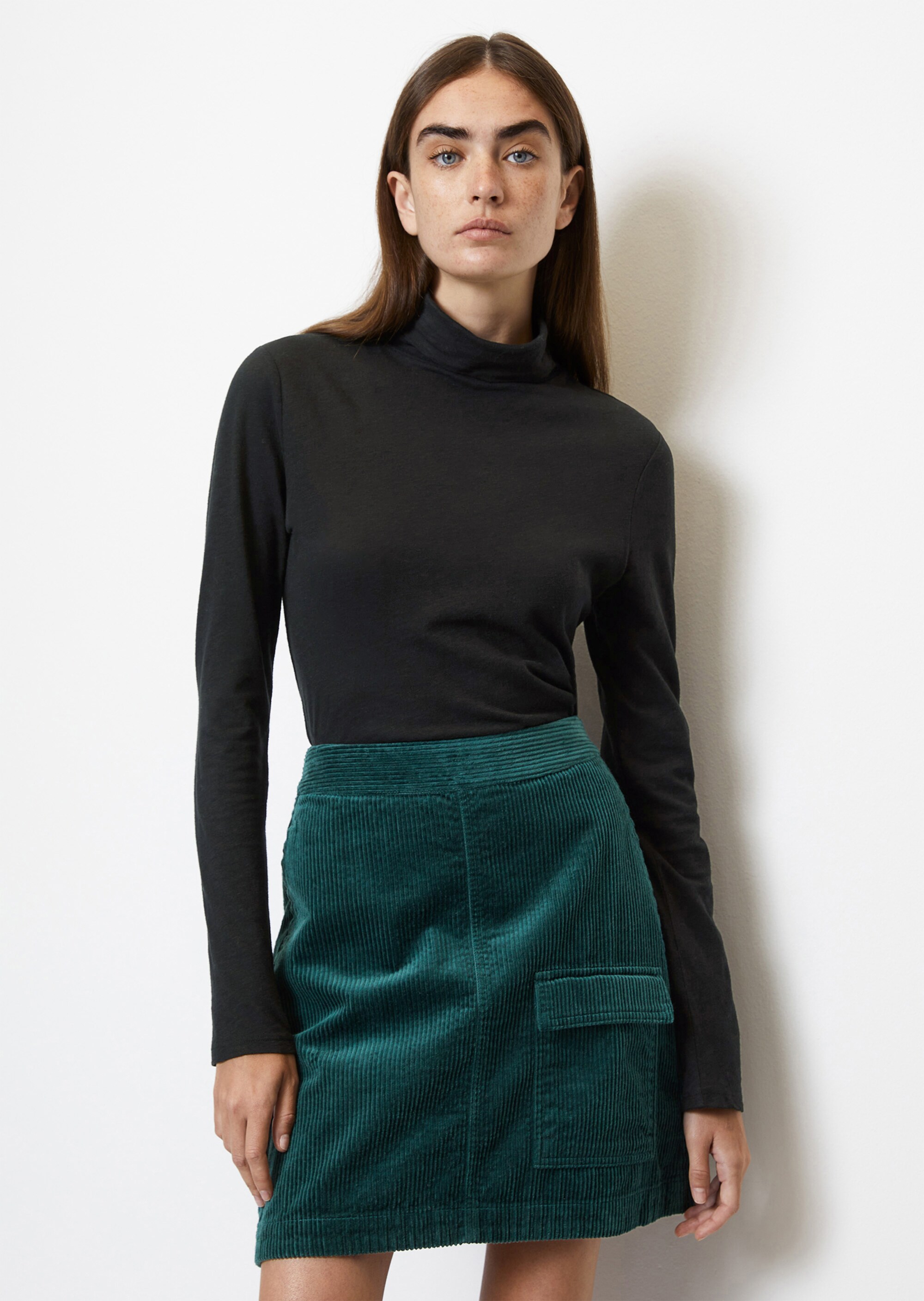 DfC Rollkragen-Longsleeve shapedaus Organic Cotton
