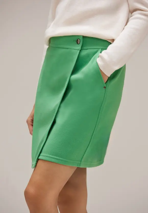 Rock in Woll Optik - fresh gentle green