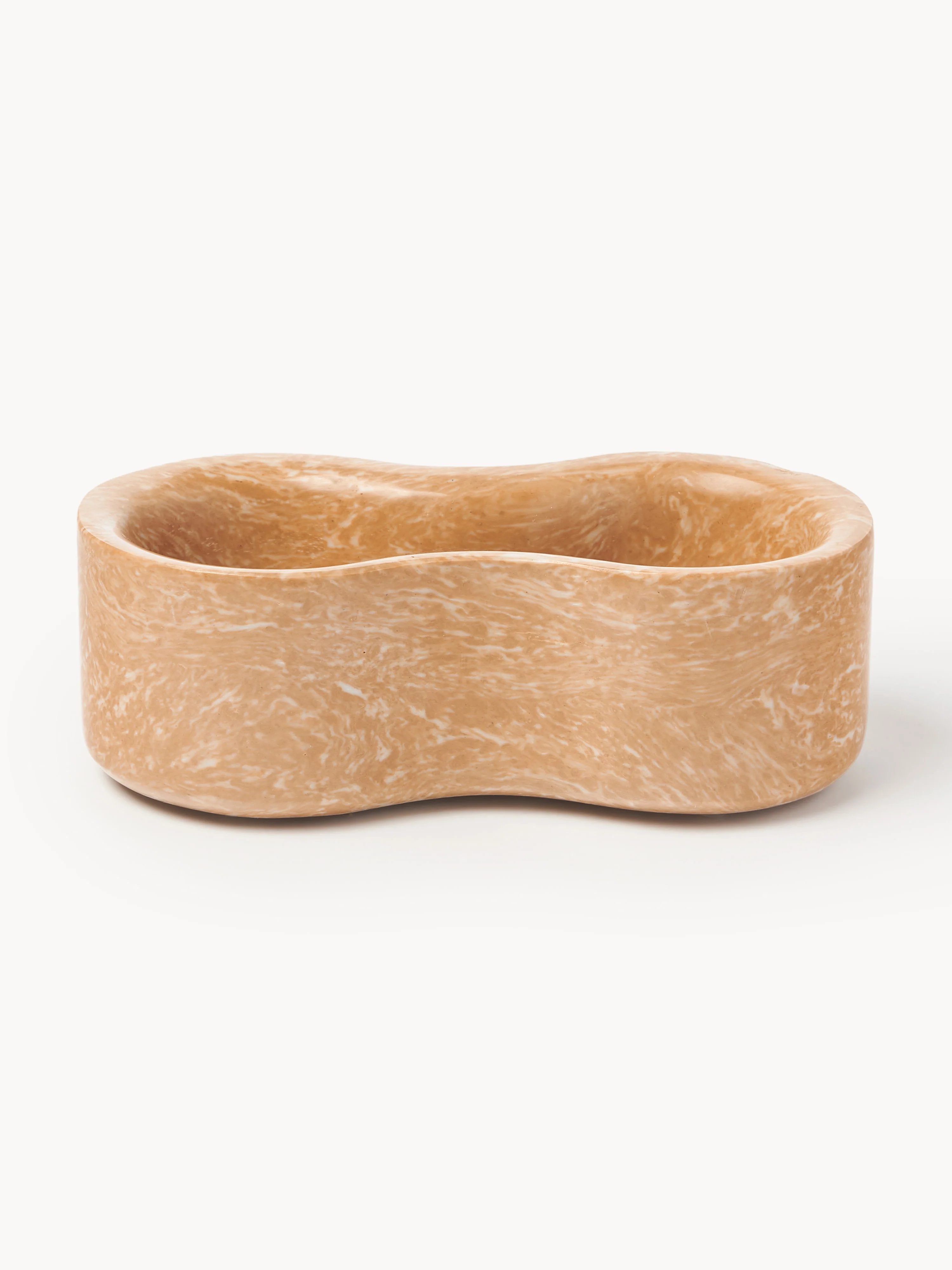 Decoratieve schalen Elara van kunstmarmer, 6-delig