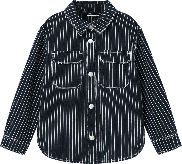 Name It NKFMINE TWI OVERSIZE OVERSHIRT 9454 Blå