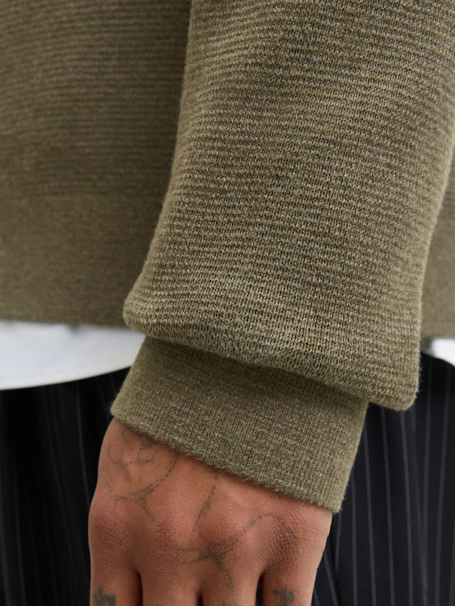 Jack & Jones Strickpullover »JPRBLAMILANO STITCH KNIT CREW NECK SN«