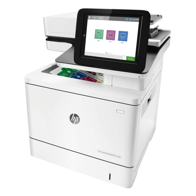 HP Color LaserJet Managed MFP E57540