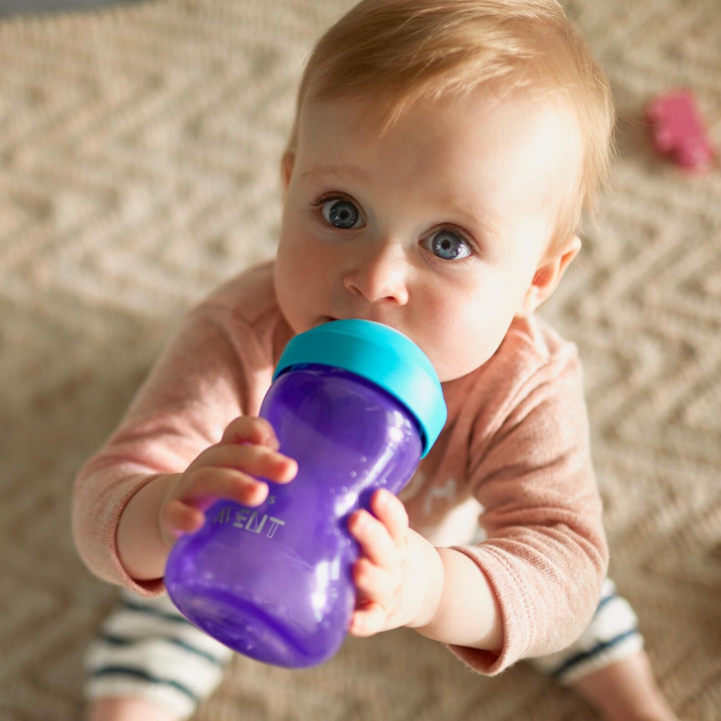 Philips Avent Schnabelbecher mit weichem Trinkschnabel 9m+ Lila/Blau