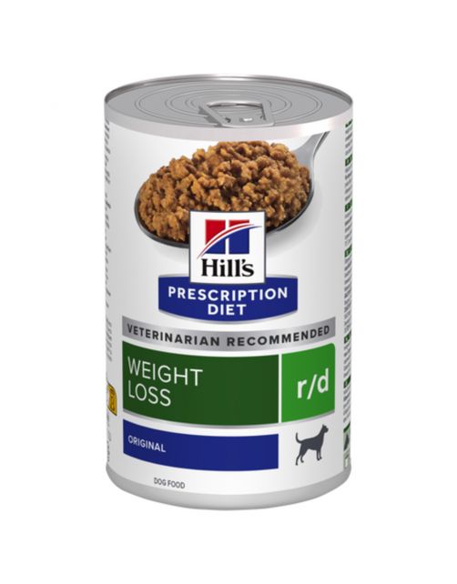 Hill's Prescription Diet R\/D Weight Reduction Blik - Hondenvoer - 350 g