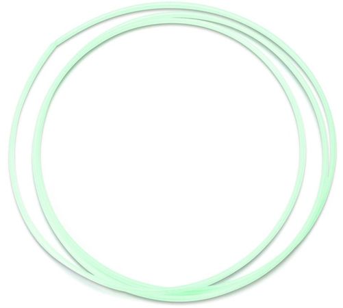 SLICK LUBED LINER Ø 2x2.5mm, Länge 6m, transparent  weiss
