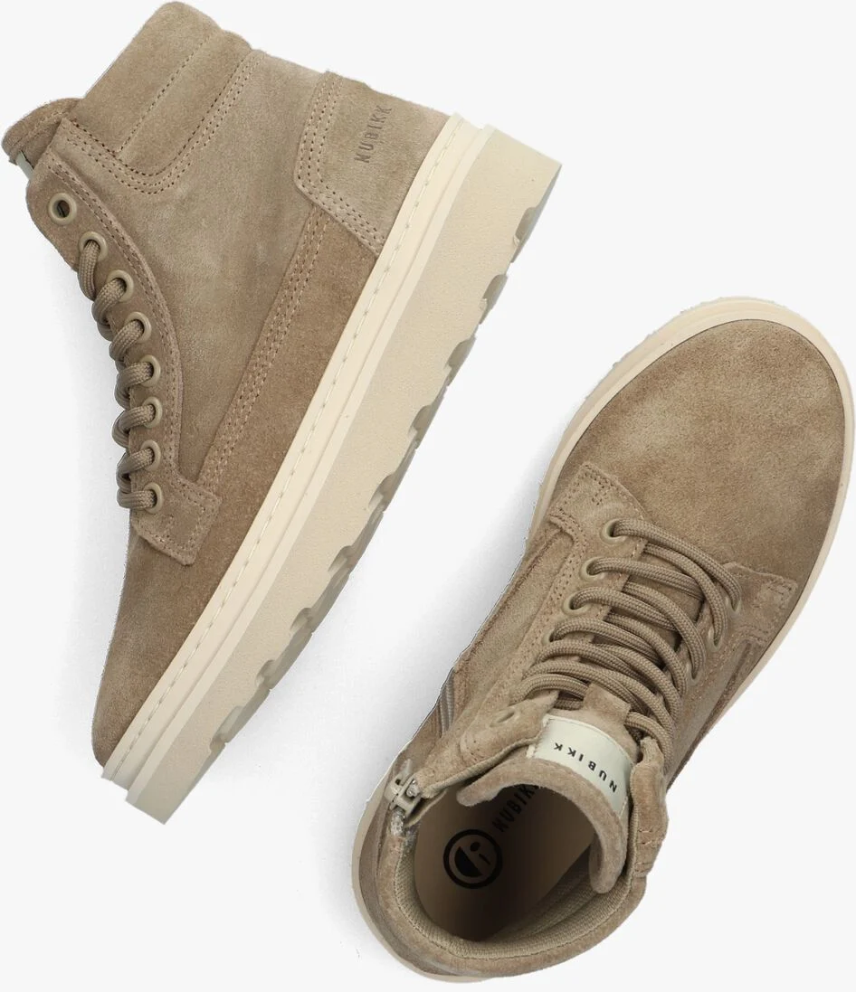 NUBIKK taupe nubikk hoge sneaker jonah dune jr