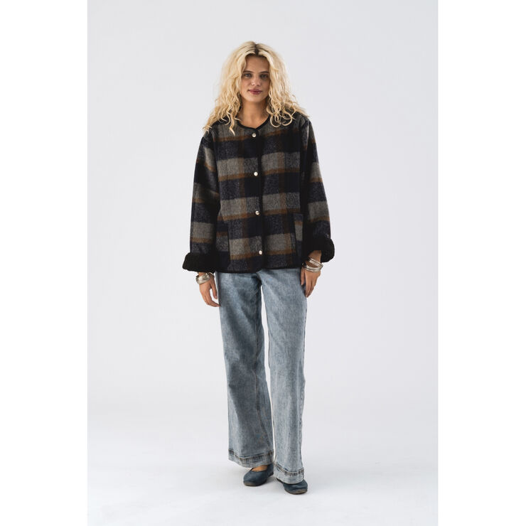 Lollys Laundry Yarra Jacket Check print