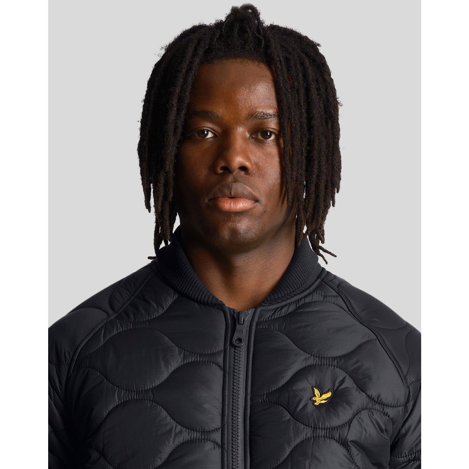 Lyle and Scott Quilted Bomber Jacket