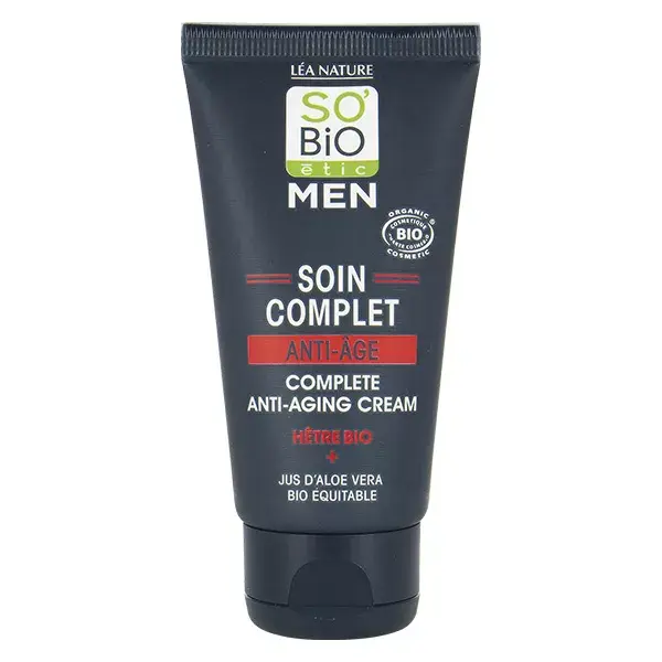 So'Bio Étic Men Complete Anti-Aging Care Organic Beech 50ml