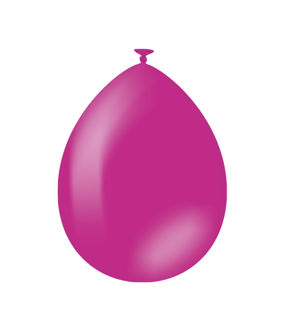 Fuchsia Ballonnen 30cm 25st