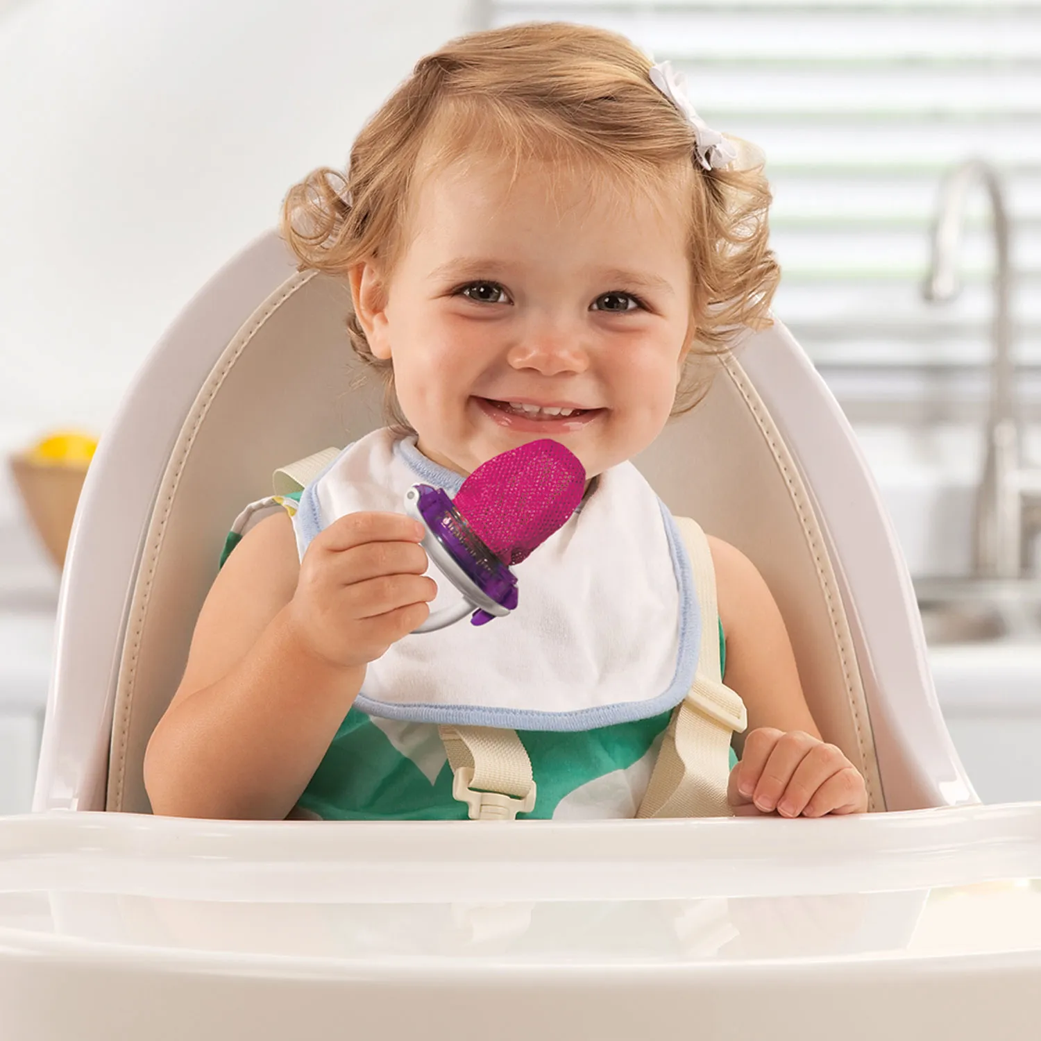 Munchkin Grignotine Poignée - Rose et Mauve