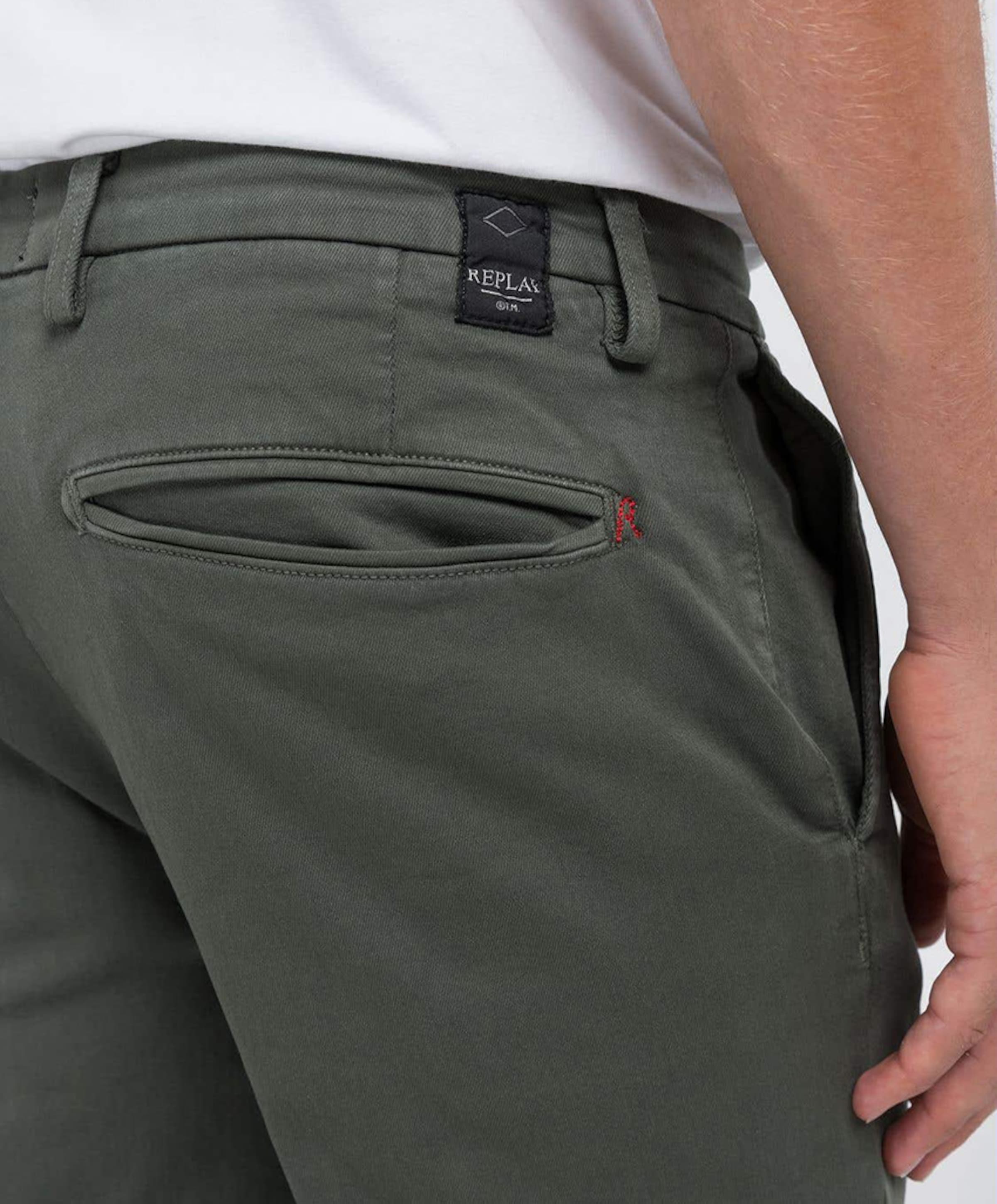 Replay Benni pant broek groen