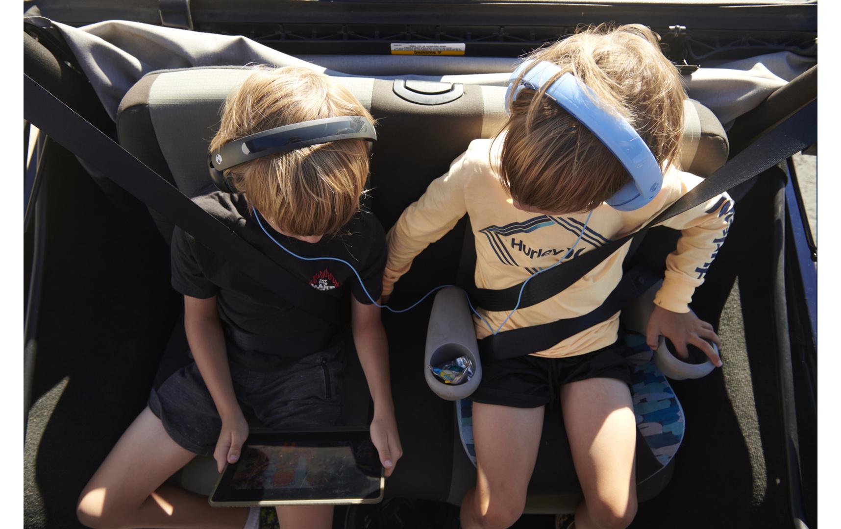 Over-Ear-Kopfhörer Groom Kids BlauKabelgebundene Kinderkopfhörer