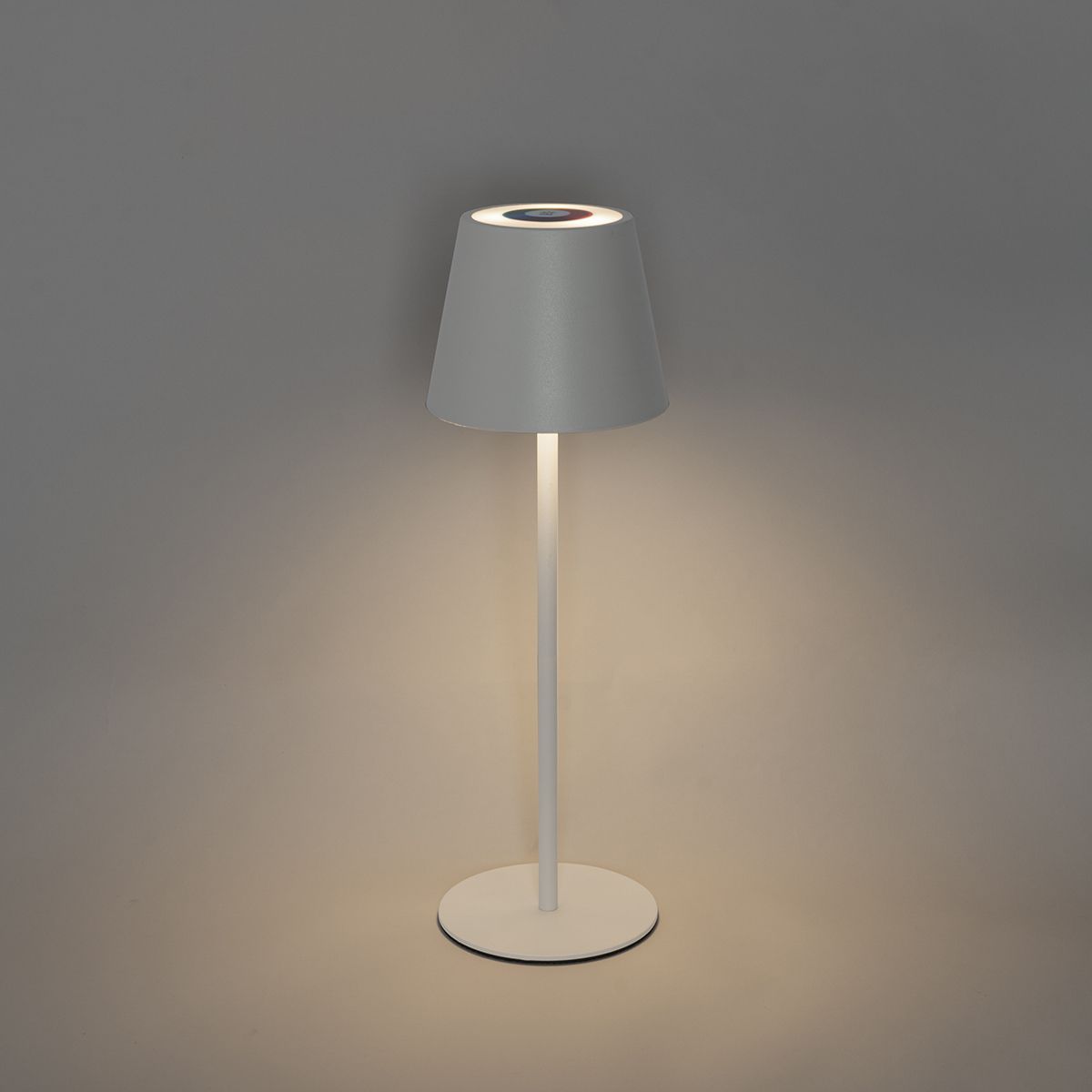 Tafellamp wit incl. LED dimbaar en oplaadbaar RGB IP54 - Murdock