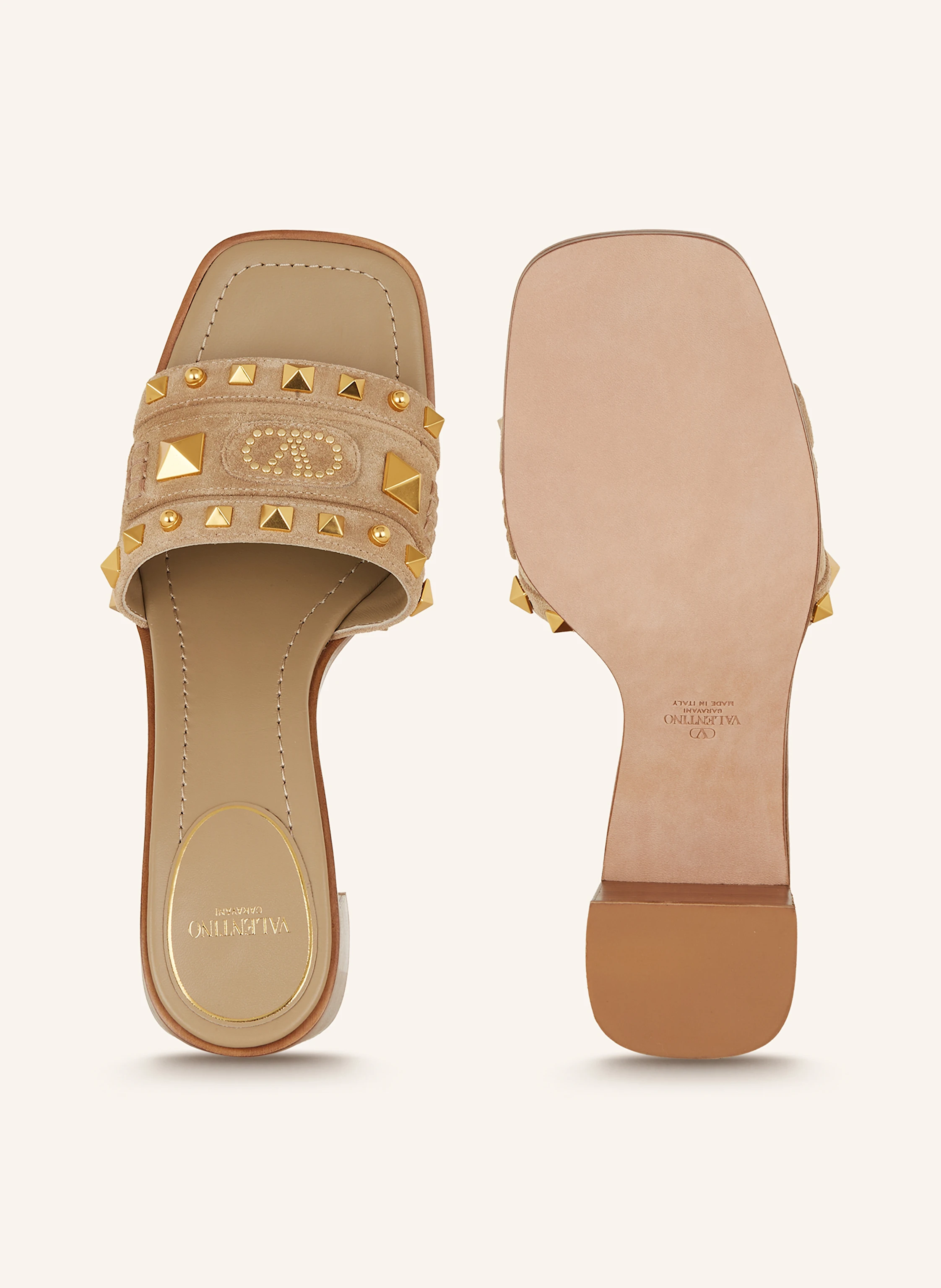 VALENTINO GARAVANI Mules VG PLASTER CASTER mit Nieten