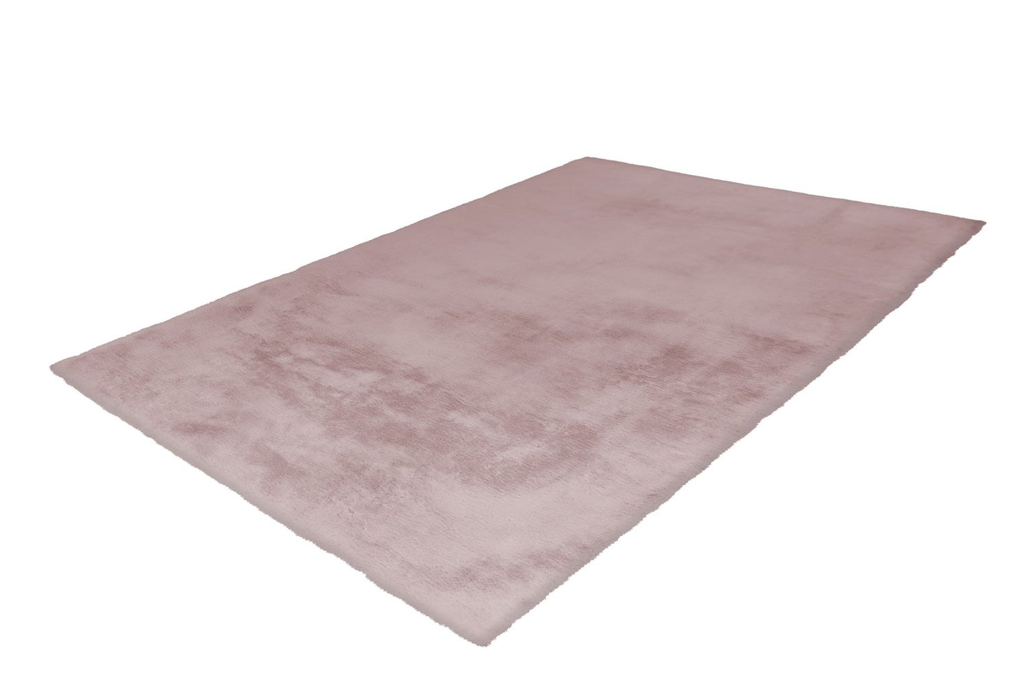 Hoogpolig tapijt Divinia Rosa 35 mm effen kleur 120 x 170 cm
