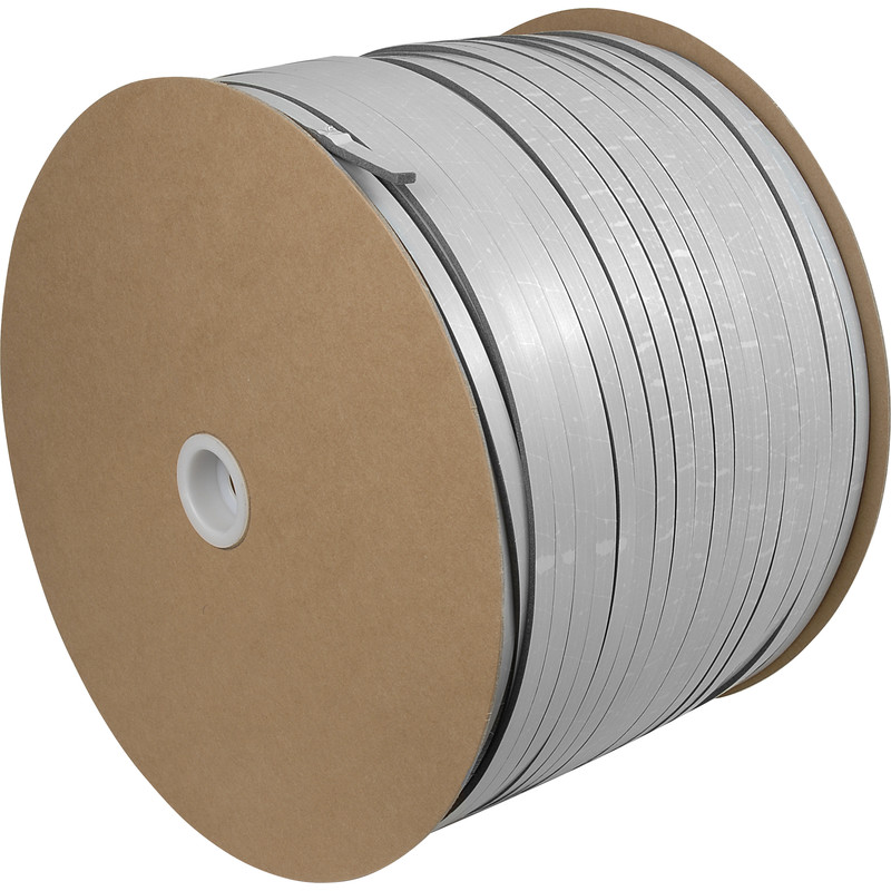 Zwaluw PE-beglazingsband 400m 9/3mm Grijs