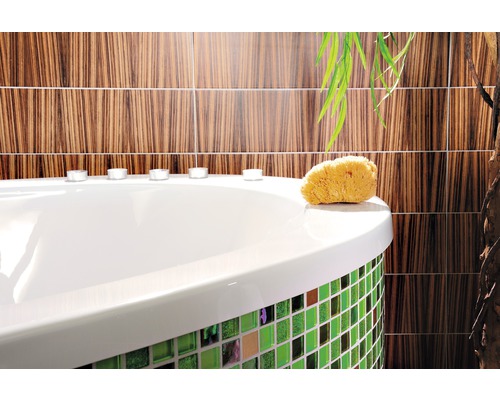 OTTOFOND Circulo bad 96 x 180 cm wit glanzend glad 935001