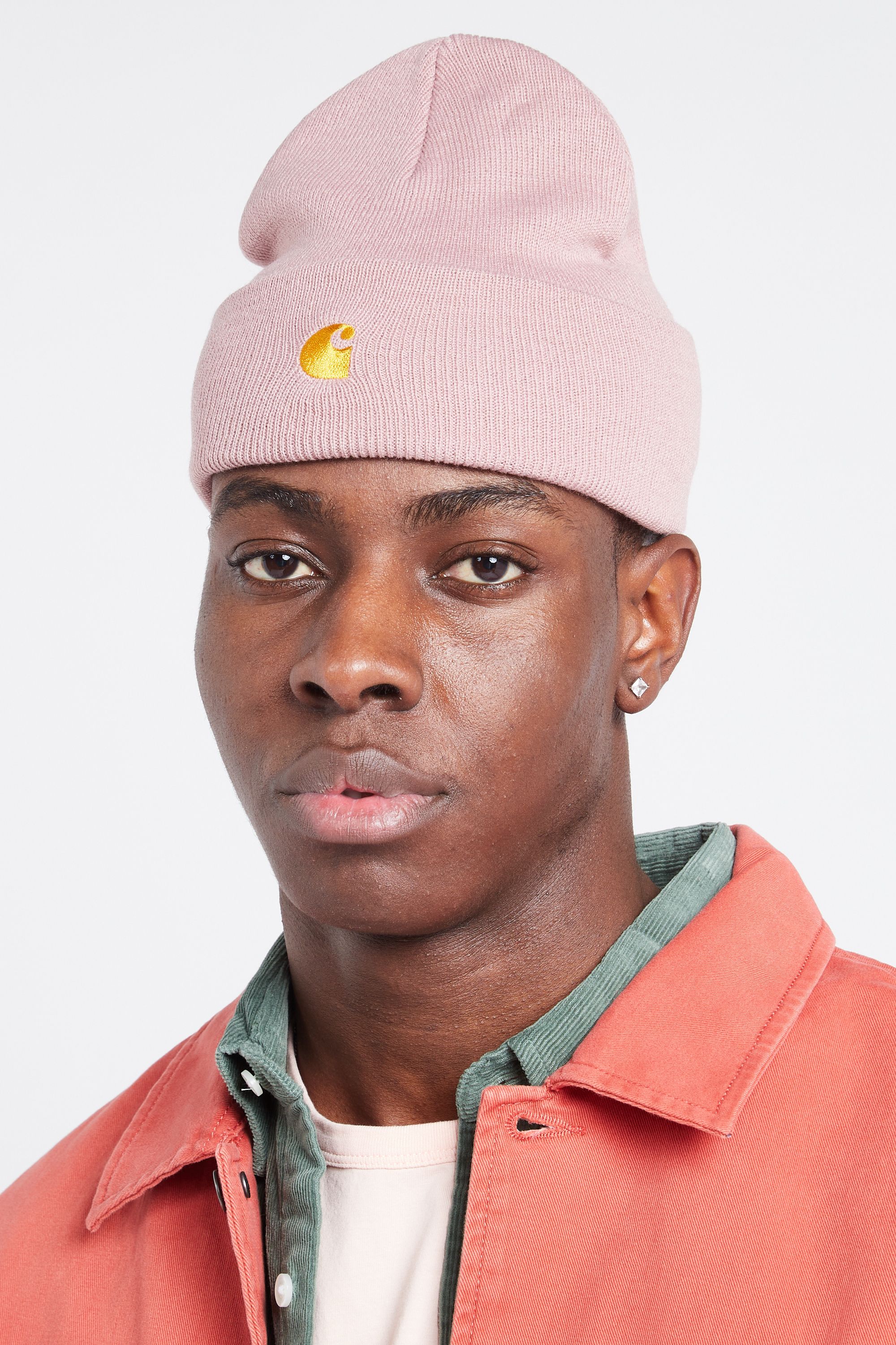 CARHARTT WIP Bonnet Chase Beanie Rose