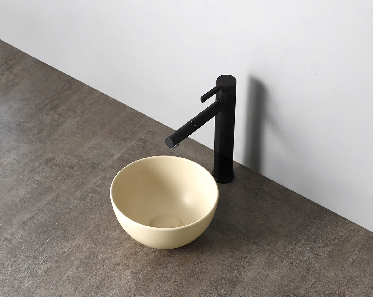 Saniclear Micro waskom voor toilet 23cm licht ivoor