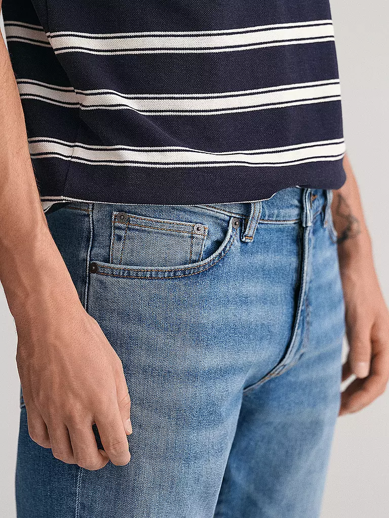 GANT Jeans Slim Fit  blau