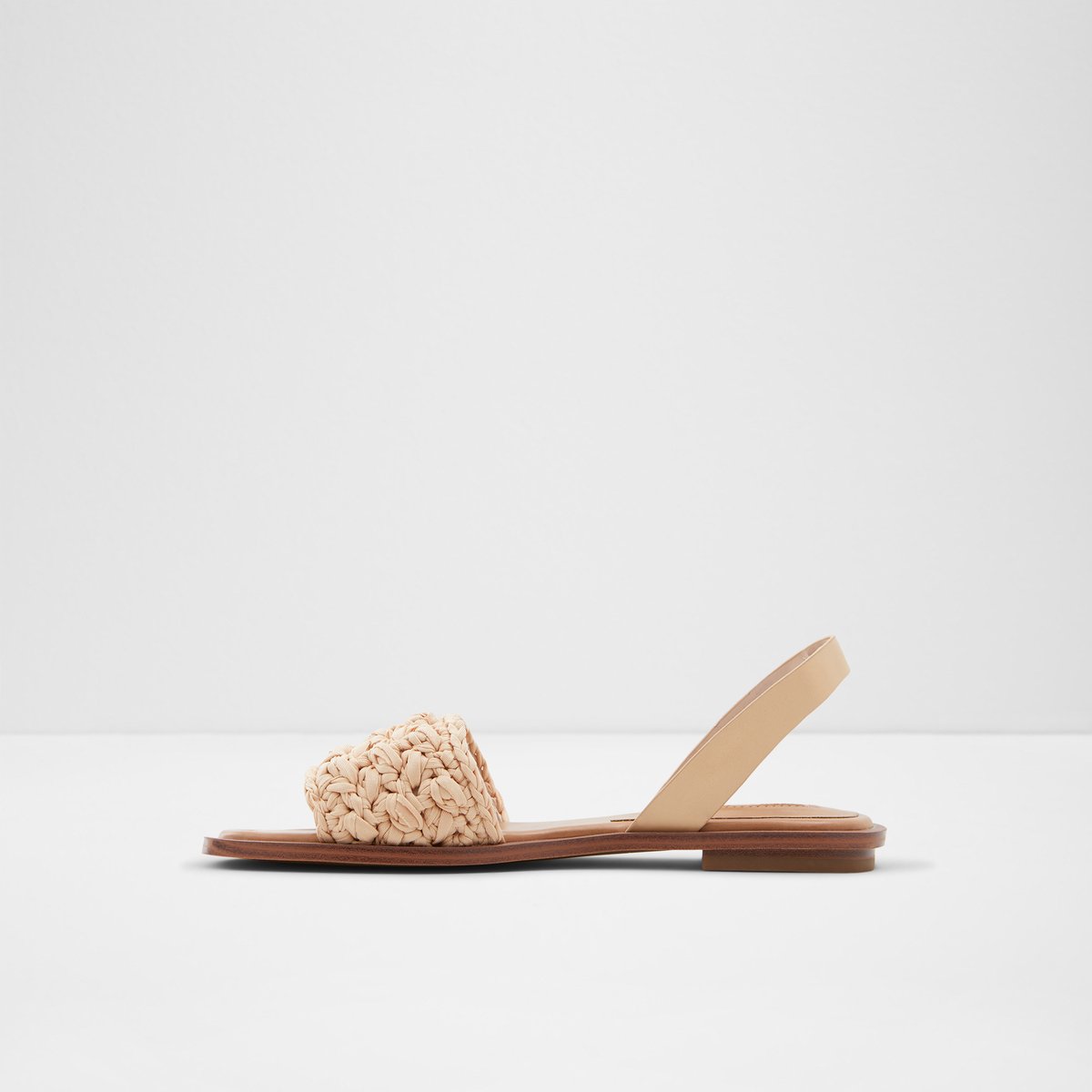 Solena Natural Women Flat Sandals