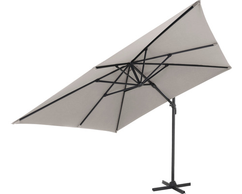 Siena Garden Califorina zweefparasol 300 x 300 cm taupe