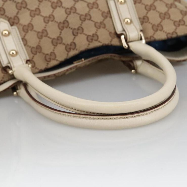 Gucci Vintage Gucci Handbag Beige