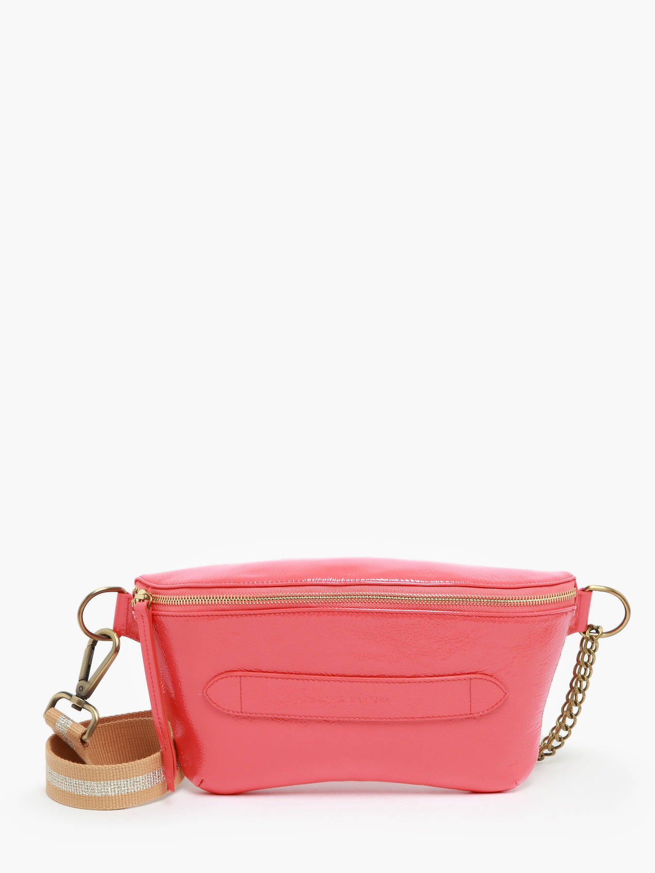 Sac ceinture Neufmille cuir vernis froiss MARIE MARTENS